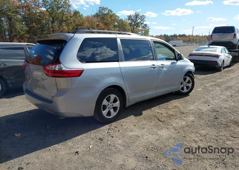 2015 Toyota Sienna Le 8 Passenger from USA, damaged, VIN 5TDKK3DC7FS674869